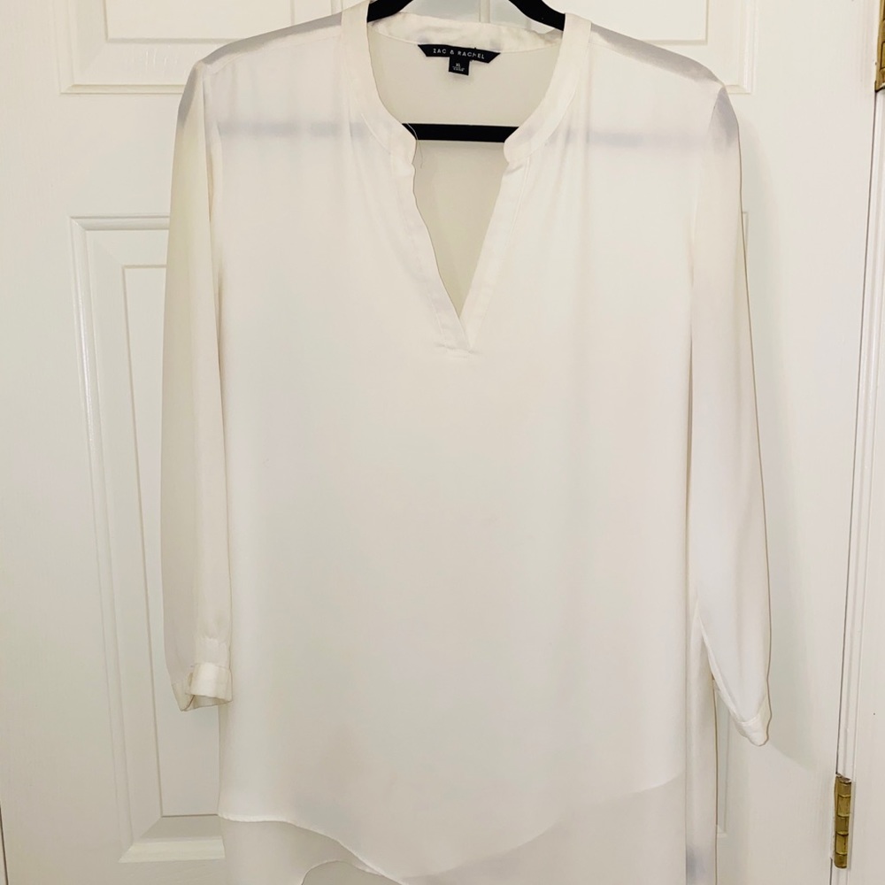 Zac and Kelly White Blouse